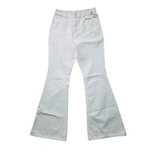 PacSun High Rise Flare Jeans Womens size 28 White